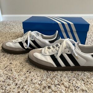 Adidas Black and White Sneakers